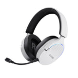 TRUST GXT491W FAYZO TRÅDLÖST HEADSET - VIT