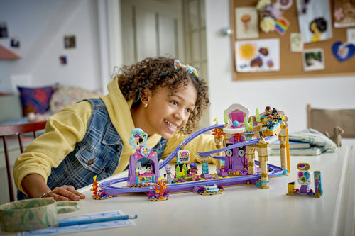 LEGO Friends 42703 – Havfrue-rutsjebane – barn leger med den byggede rutsjebane
