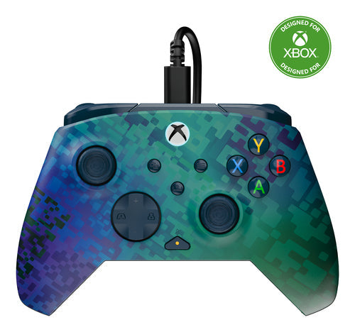Turtle Beach Rematch Advanced Glitch Green – Xbox/PC – Front og motiv