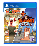 Worms Battlegrounds + Worms WMD Double Pack – PlayStation 4 – spilomslag