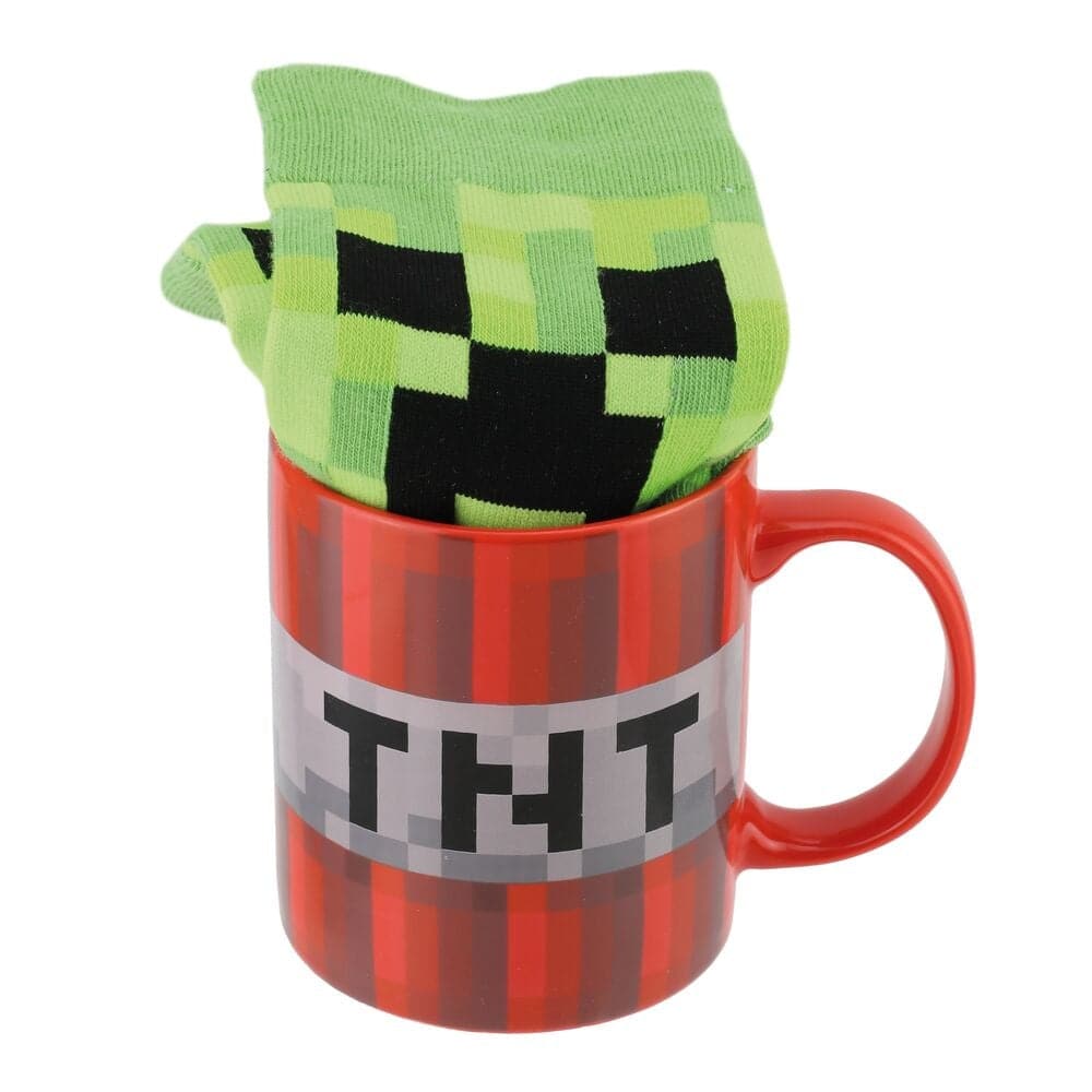 Minecraft Cup & Strumpor Set