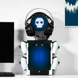 Numskull PS5-inspirerat Blått Och Vitt Spelskåp