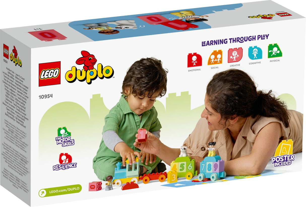 LEGO DUPLO number train - learn to count - 10954 LEGO