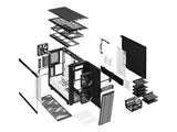 Fractal Design Define 7 Black and White TG
