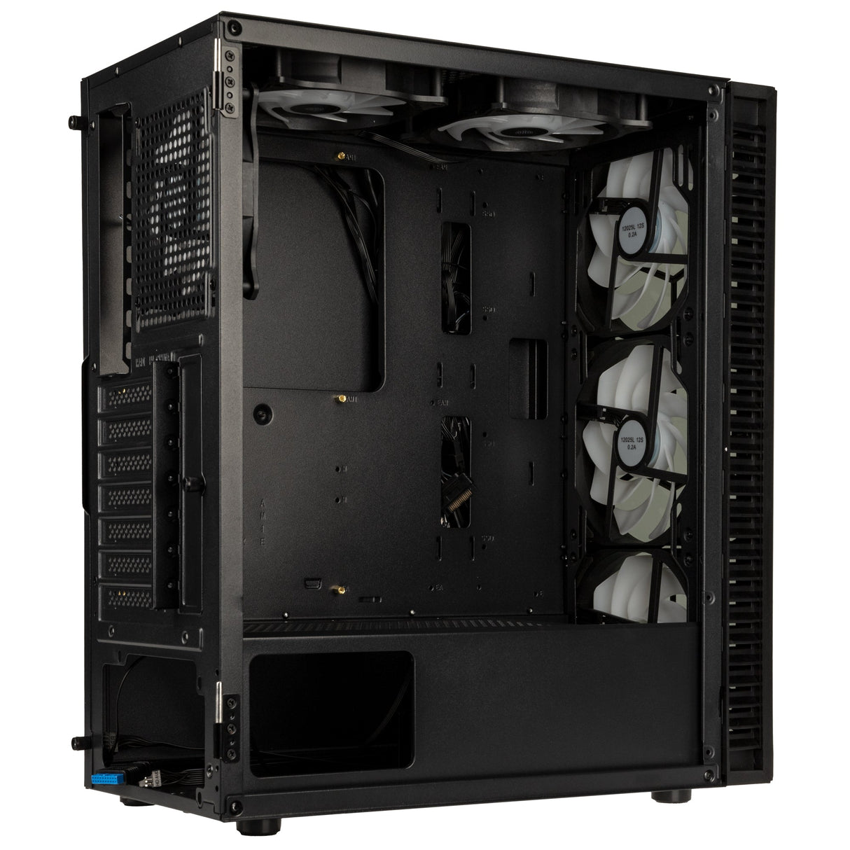 Kolink Observatory HF Glas ARGB Midi Tower Fodral - Svart