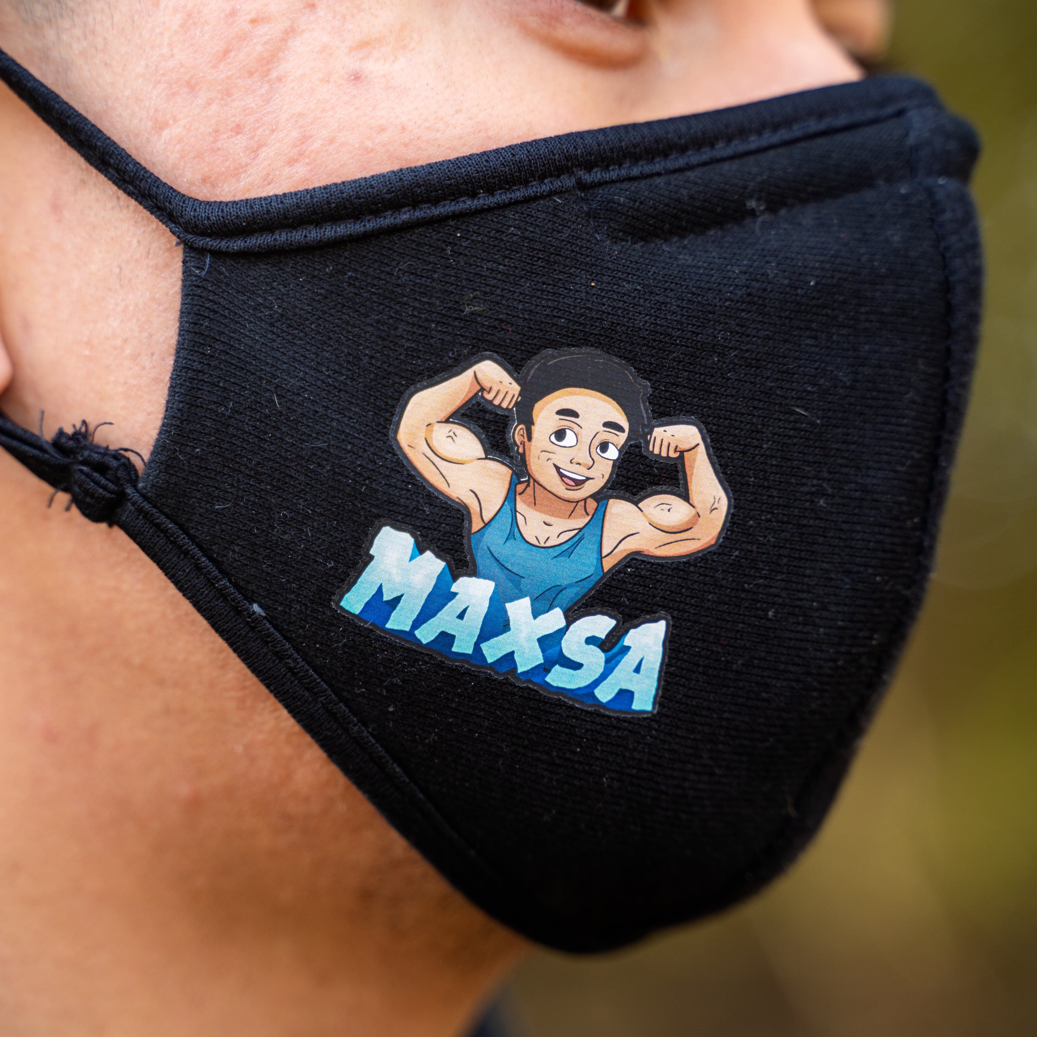Maxsa Blue Edition Mask - 3-lagers