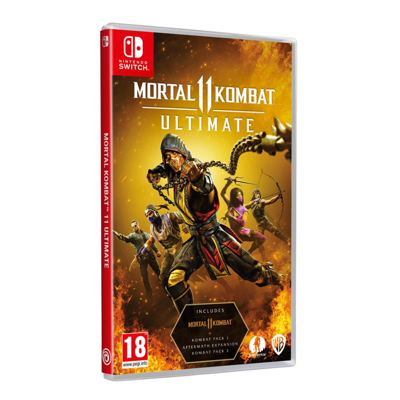 Mortal Kombat 11 Ultimate (Code in a Box) – Nintendo Switch – produktbillede