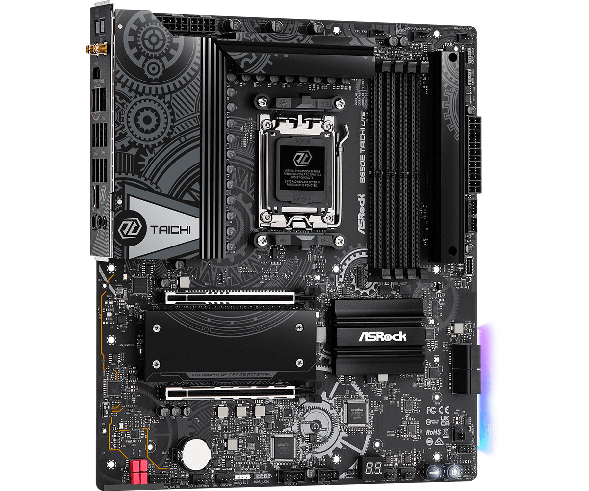 ASRock B650E TAICHI LITE - Sockel AM5 - Moderkort