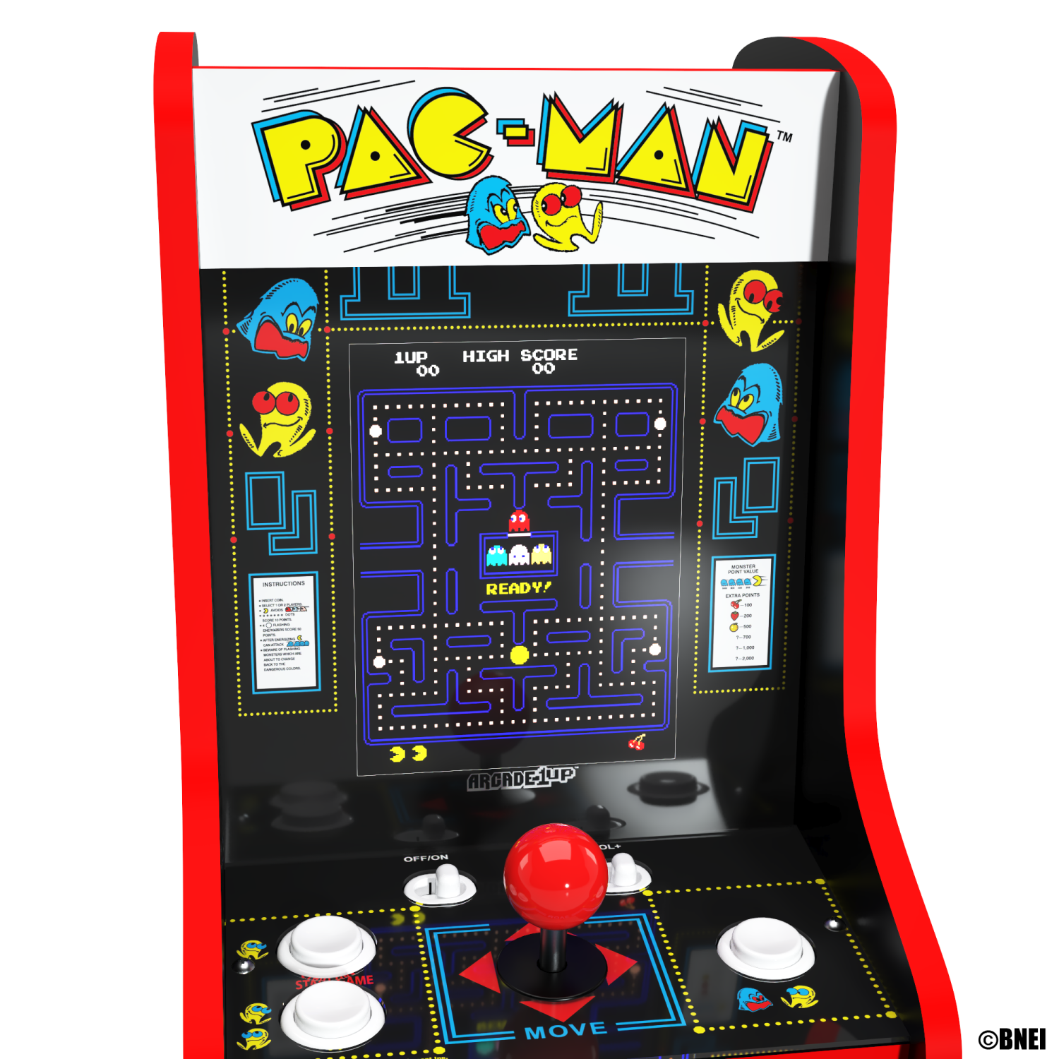 ARCADE 1 UP 2022 COUNTER CADE 1 PLAYER PAC-MAN