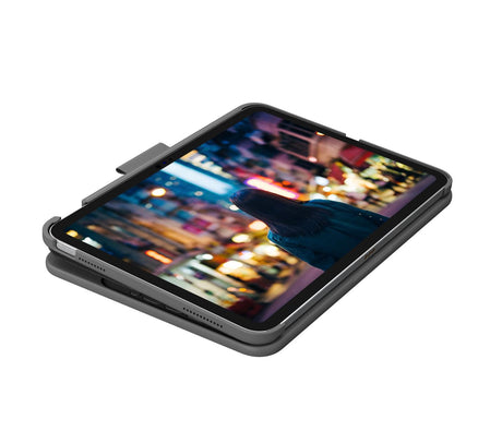 Logitech - Slim Folio 10th gen - Nordic - Oxford Grey