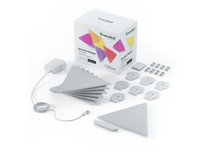 Nanoleaf - Former - Trianglar Startpaket - 15 Paneler
