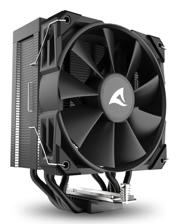 Sharkoon A50 CPU-køler – sort, 120 mm PWM