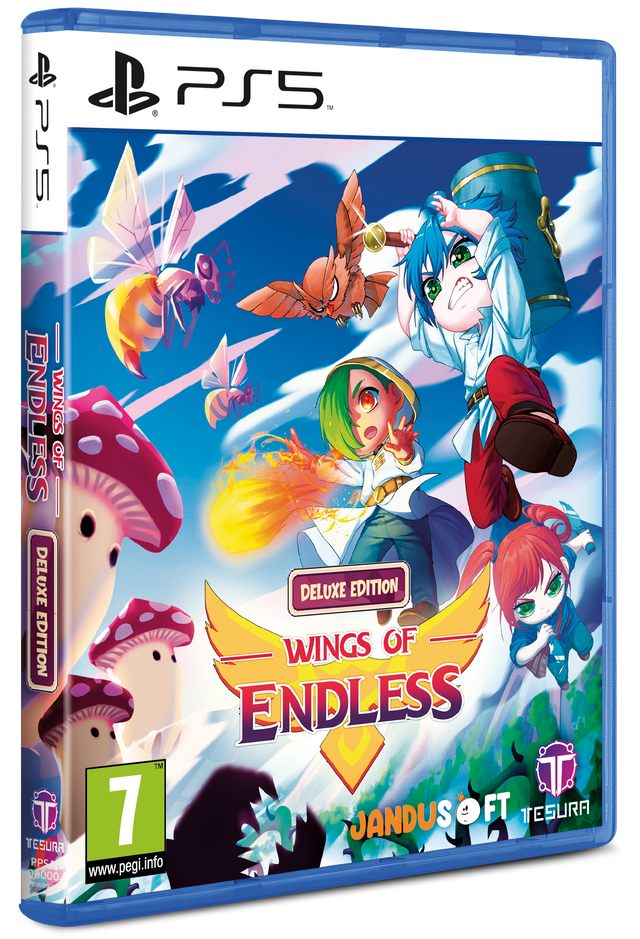 Wings of Endless (Deluxe Edition) – PlayStation 5 – spilomslag