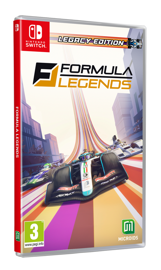 Formula Legends Legacy Edition (Day 1 Edition) – omslag til Nintendo Switch