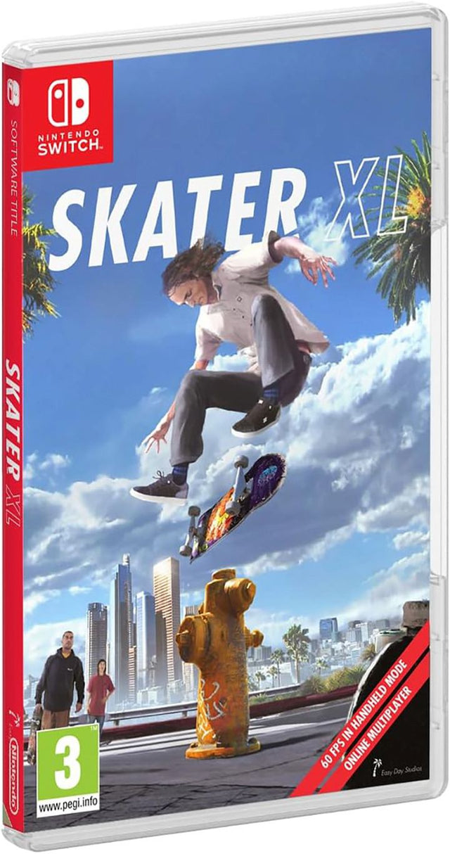 Skater XL – omslag til Nintendo Switch