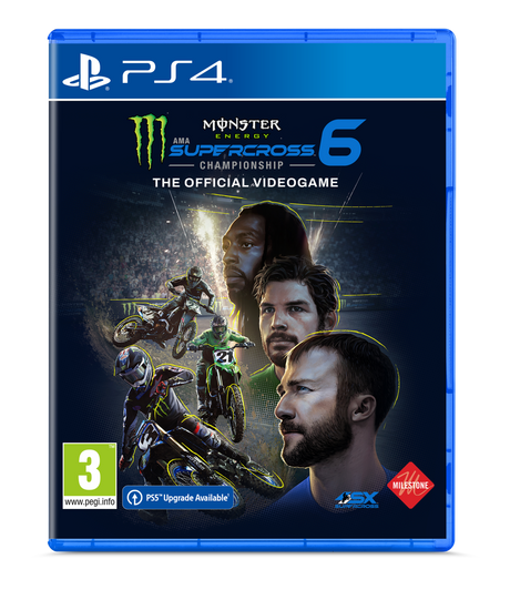 Monster Energy Supercross – The Official Videogame 6 – PlayStation 4 – spilomslag