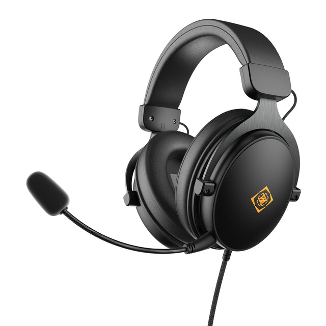 DH320 Wired Gaming Headset, Protein leather,3.5mm connection deltaco_gaming