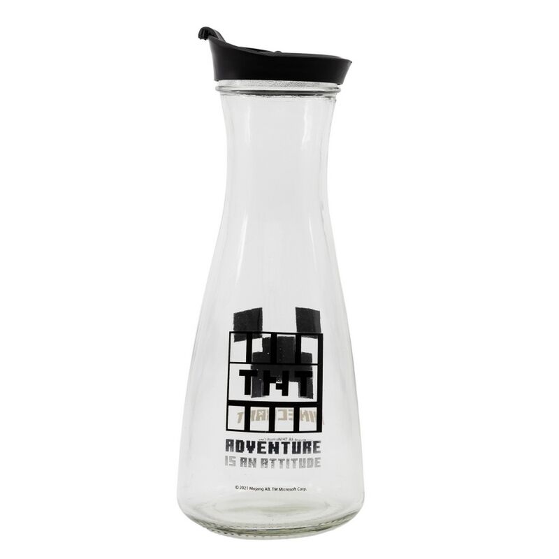 Minecraft Xl Glasflaska (Creeper)