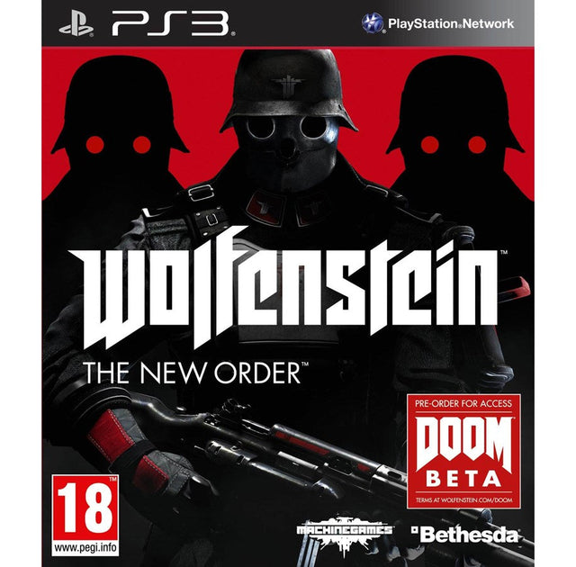 Wolfenstein: The New Order (Essentials) – PlayStation 3 – spilomslag