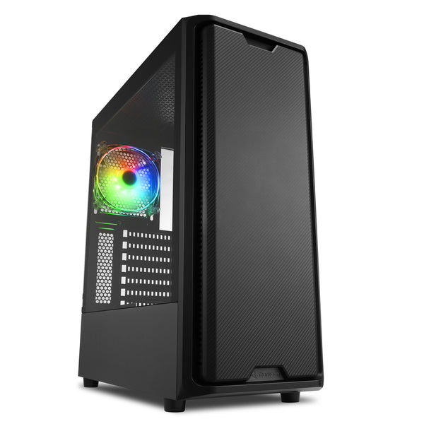 Sharkoon SK3 RGB, towerchassi (svart)