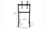 Next Level Racing Free Standing Single Monitor Stand