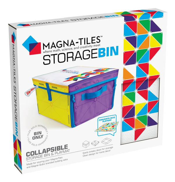 MAGNA-TILES Storage Bin – Opbevaringsboks & legemåtte