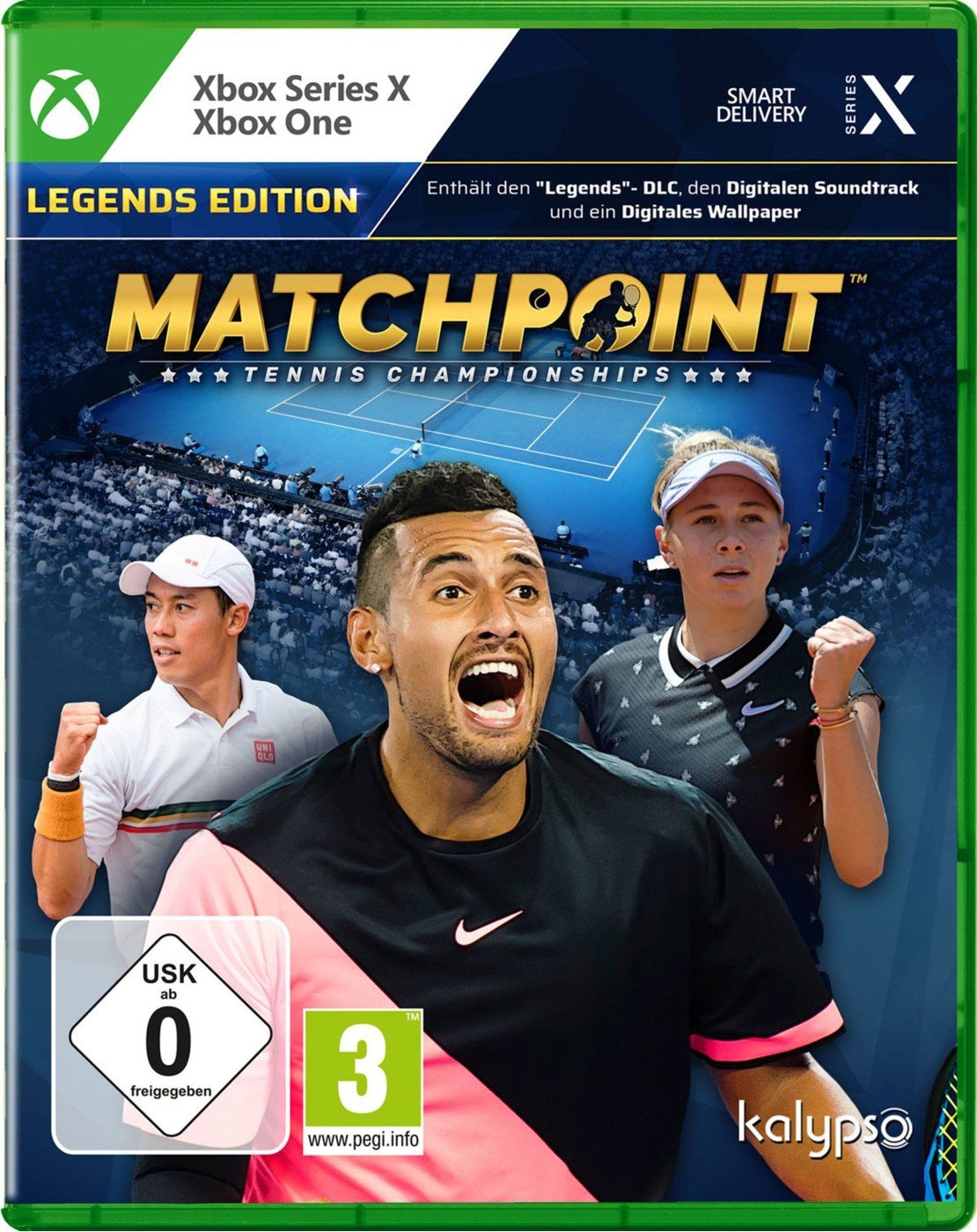 Matchpoint: Tennis Championships (Legends Edition) (IT/Multi in Game) – Xbox One / Xbox Series X – spilomslag