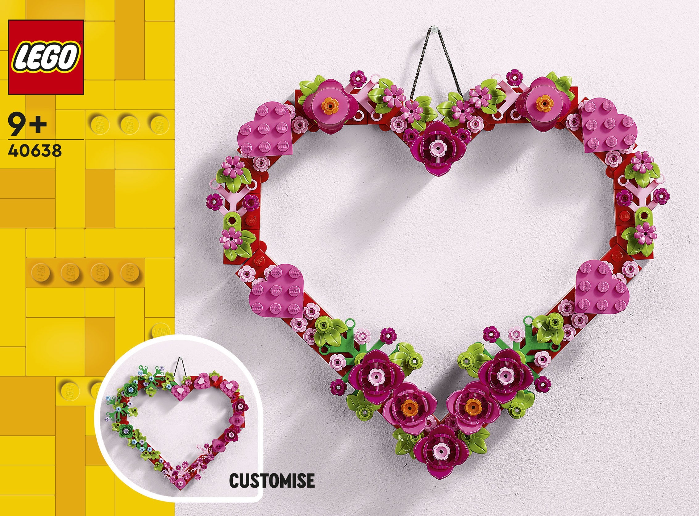 LEGO - Heart Ornament (40638)