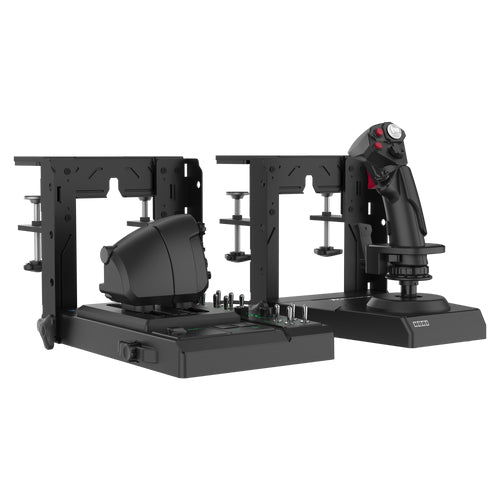 HORI - HORI HOTAS Flight Control System &amp; Mount För PC (Windows 11/10) High-End Flight Stick &amp; Throttle För PC Flight Sims