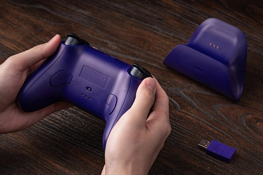 8BitDo Ultimate 2.4G Pad PC Grå/lila