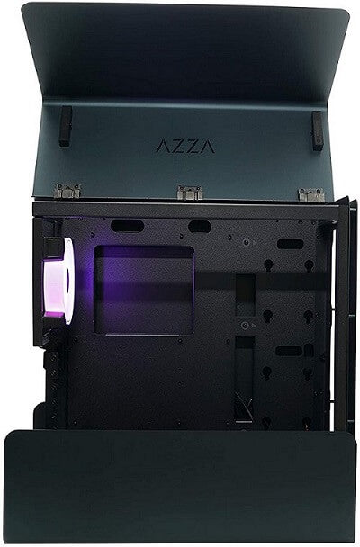 AZZA Cast 808 Mid-Tower Chassi Svart