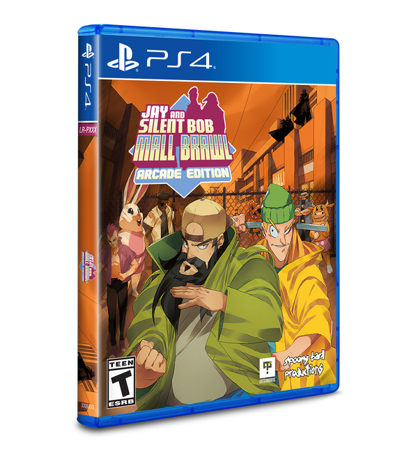 Jay and Silent Bob Mall Brawl Arcade Edition (Limited Run) (Import) – PlayStation 4 – spilomslag
