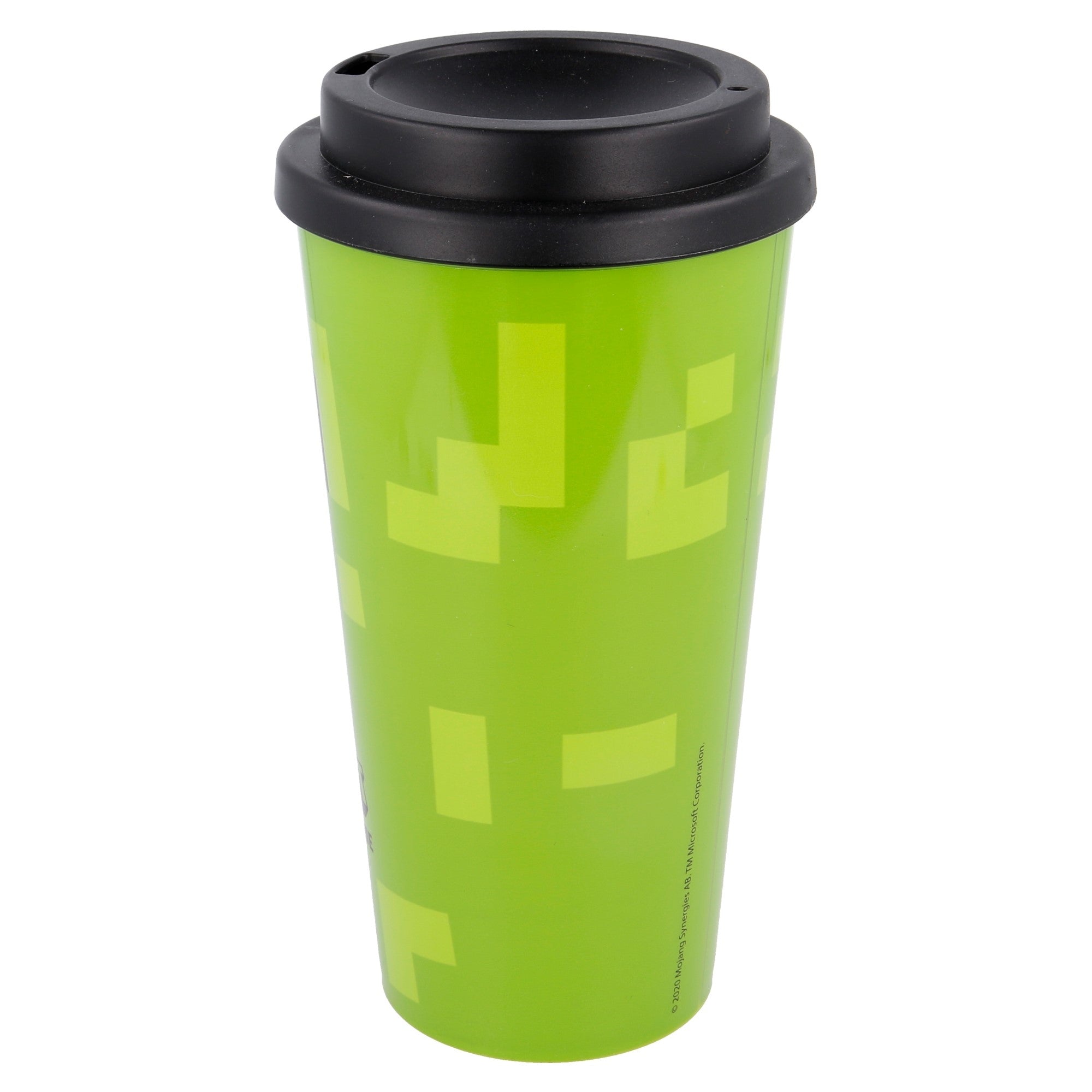 Minecraft Creeper Plastic Coffee Cup - 520 ML