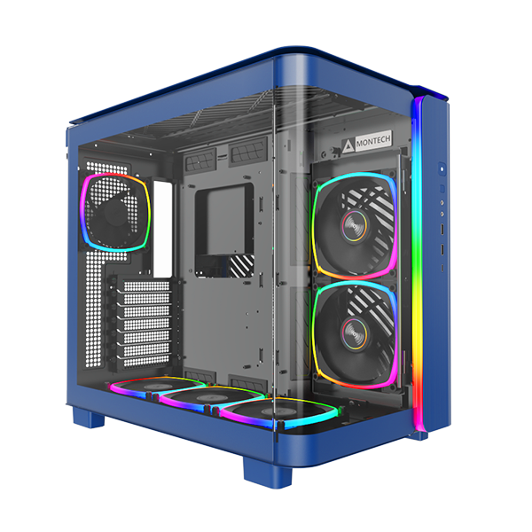 Montech King 95 Pro Blue - Böjt Glas