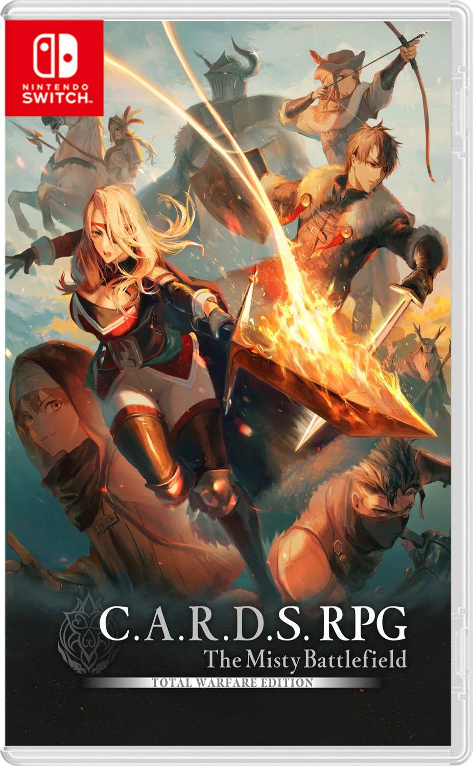 C.A.R.D.S. RPG: The Misty Battlefield - Total Warfare Edition – Nintendo Switch – produktbillede