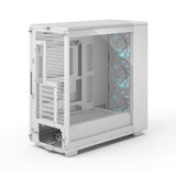 Midi Epoch XL White TG RGB Clear tint Fractal design