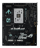 ASUS ROG STRIX X870E-H GAMING WIFI7 Hatsune Miku Edition – AM5 bundkort – bagside