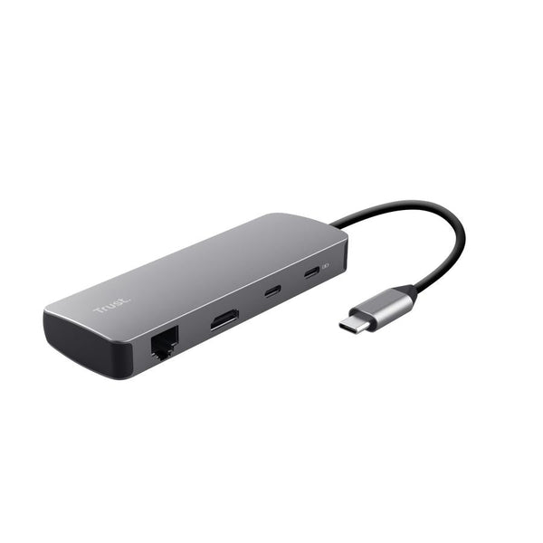 Trust Dalyx 8-i-1 USB-C Multiport-adapter