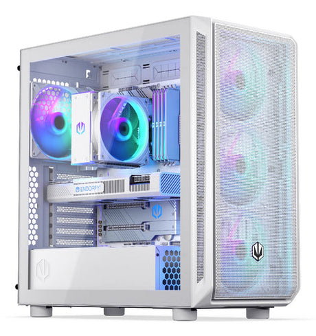 ENDORFY Arx 700 ARGB White Tempered Glass Endorfy