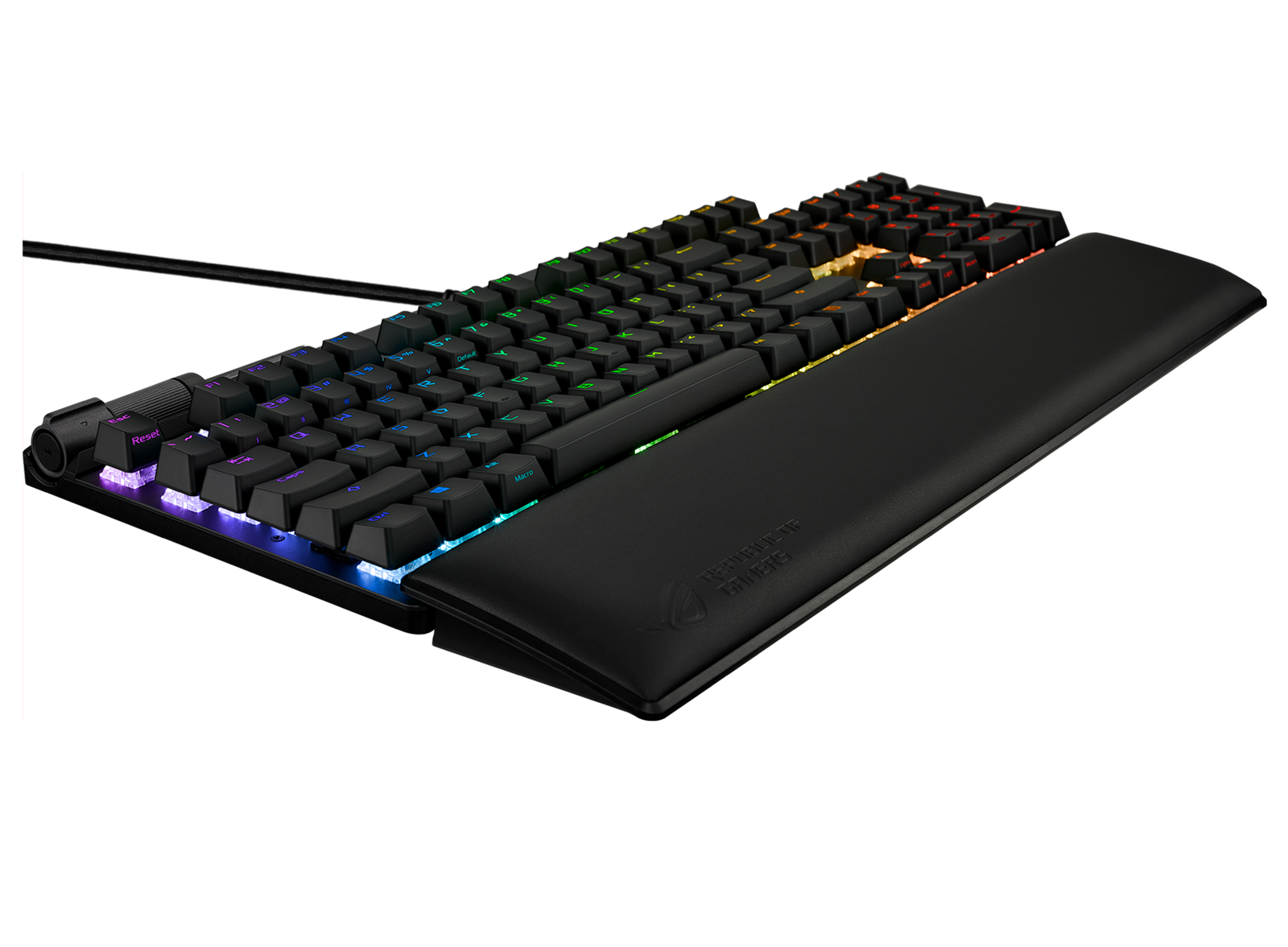 ASUS ROG Strix FLARE II PBT-speltangentbord (NX Brown-switchar)