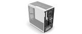 HYTE Y40 Black/White Miditower - Panoramaglasslöja, inkluderad PCIe 4.0-stigkabel, 2 inkluderade fläktar