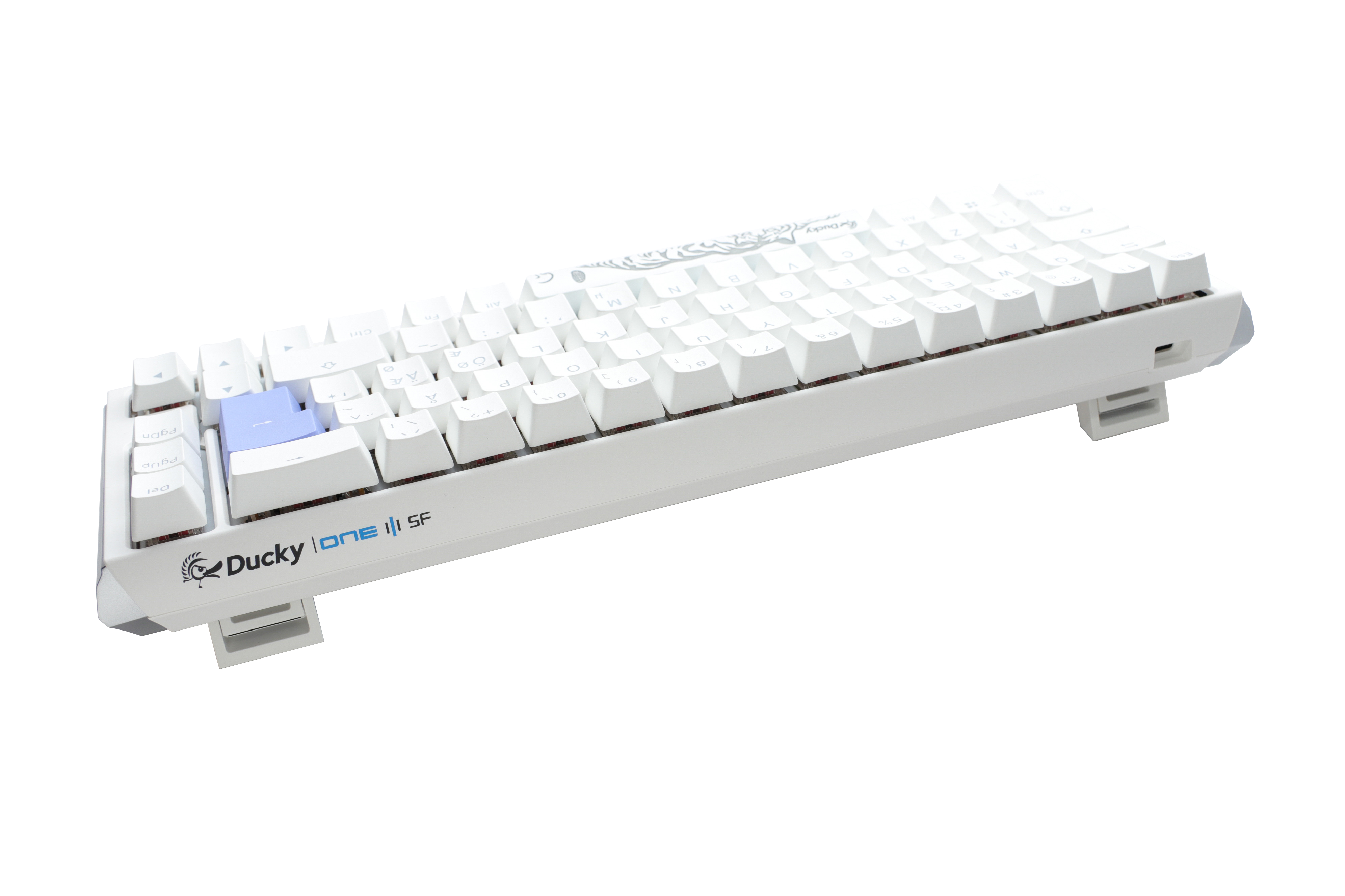 Ducky One 3 - Classic Pure White Nordic - SF 65% - Cherry Silver