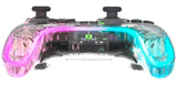 Speedlink - RAIT NX RGB Gamepad - Wireless/Wired - for PC/Android/Switch OLED/Lite, clear transparent Speedlink