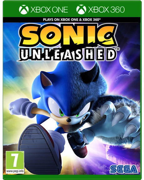 Sonic Unleashed (XONE/X360) – Xbox 360 / Xbox One – spilomslag