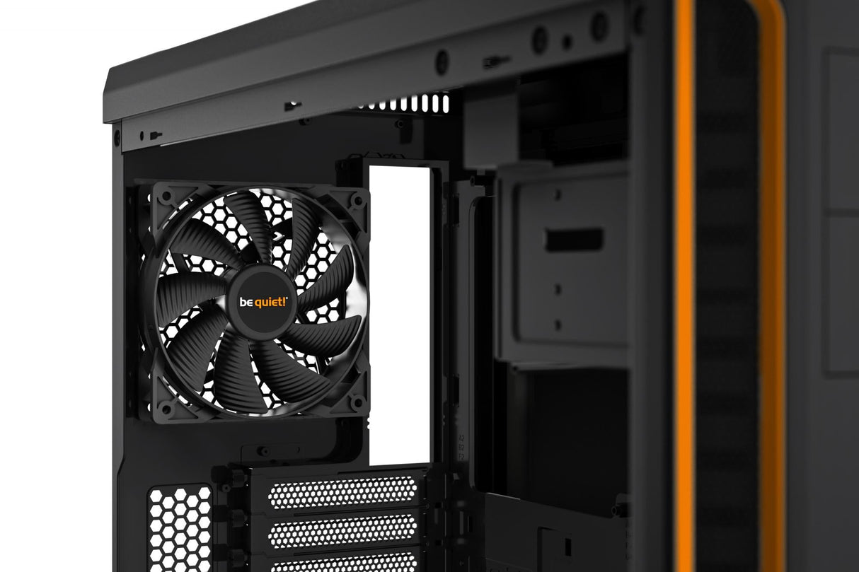 be quiet! PURE BASE 600 Window - black/orange Be quiet