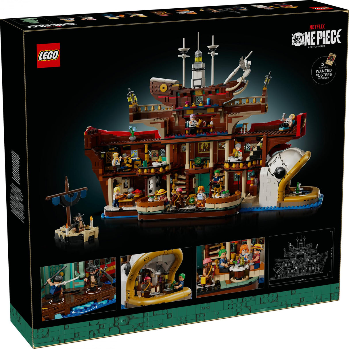 LEGO - ONE PIECE - The Baratie Floating Restaurant (75640) LEGO