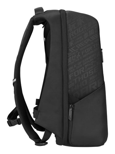 ASUS ROG Ranger 16 BP2501 rygsæk, sort – siden med ROG-tekst