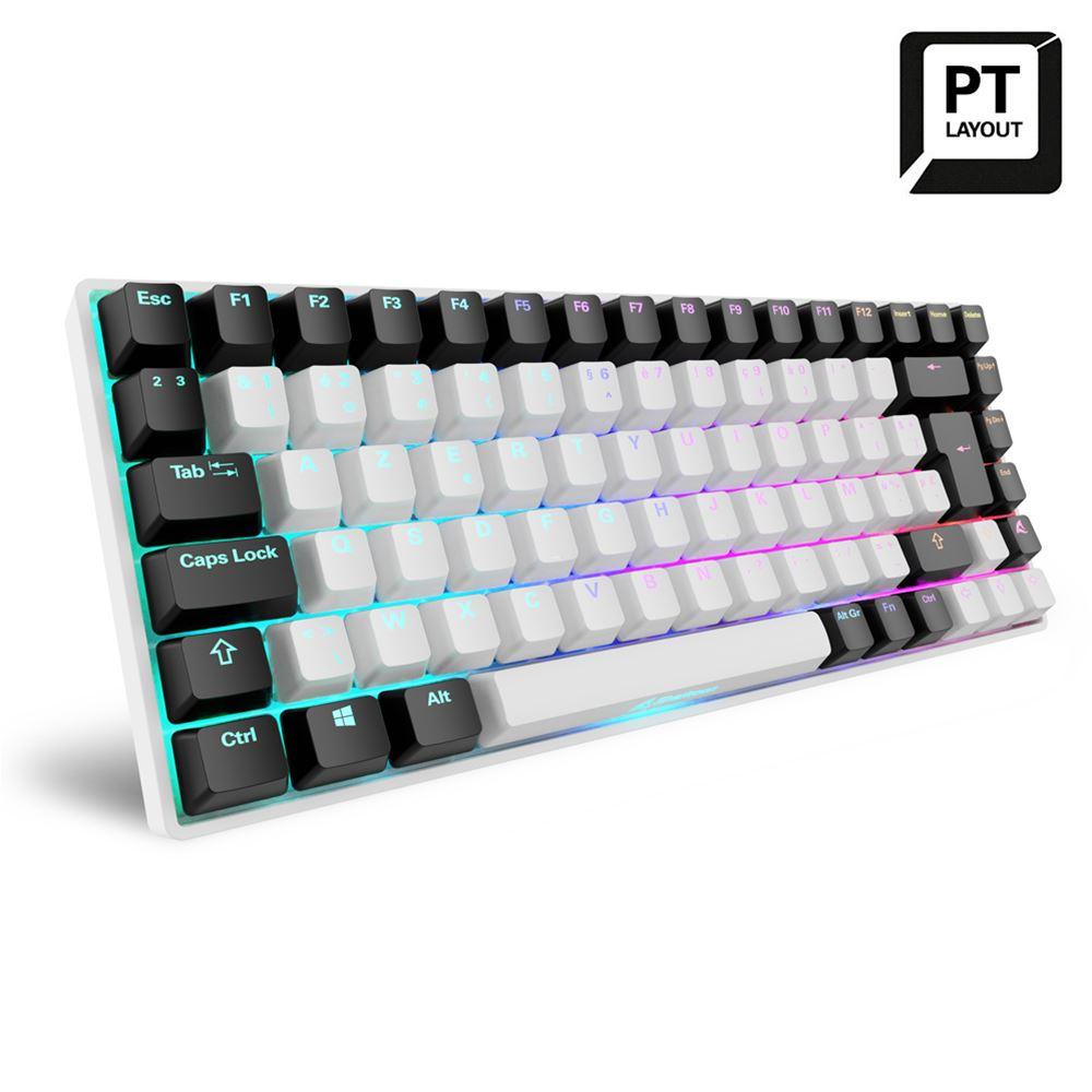 Sharkoon SGK50 S3 White, Gateron Yellow Sharkoon