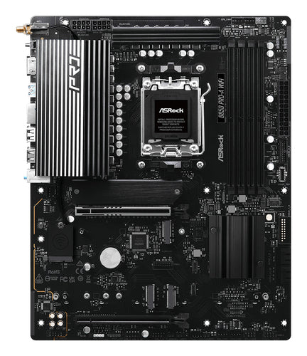 ASRock B850 Pro-A WiFi bundkort - AM5, DDR5