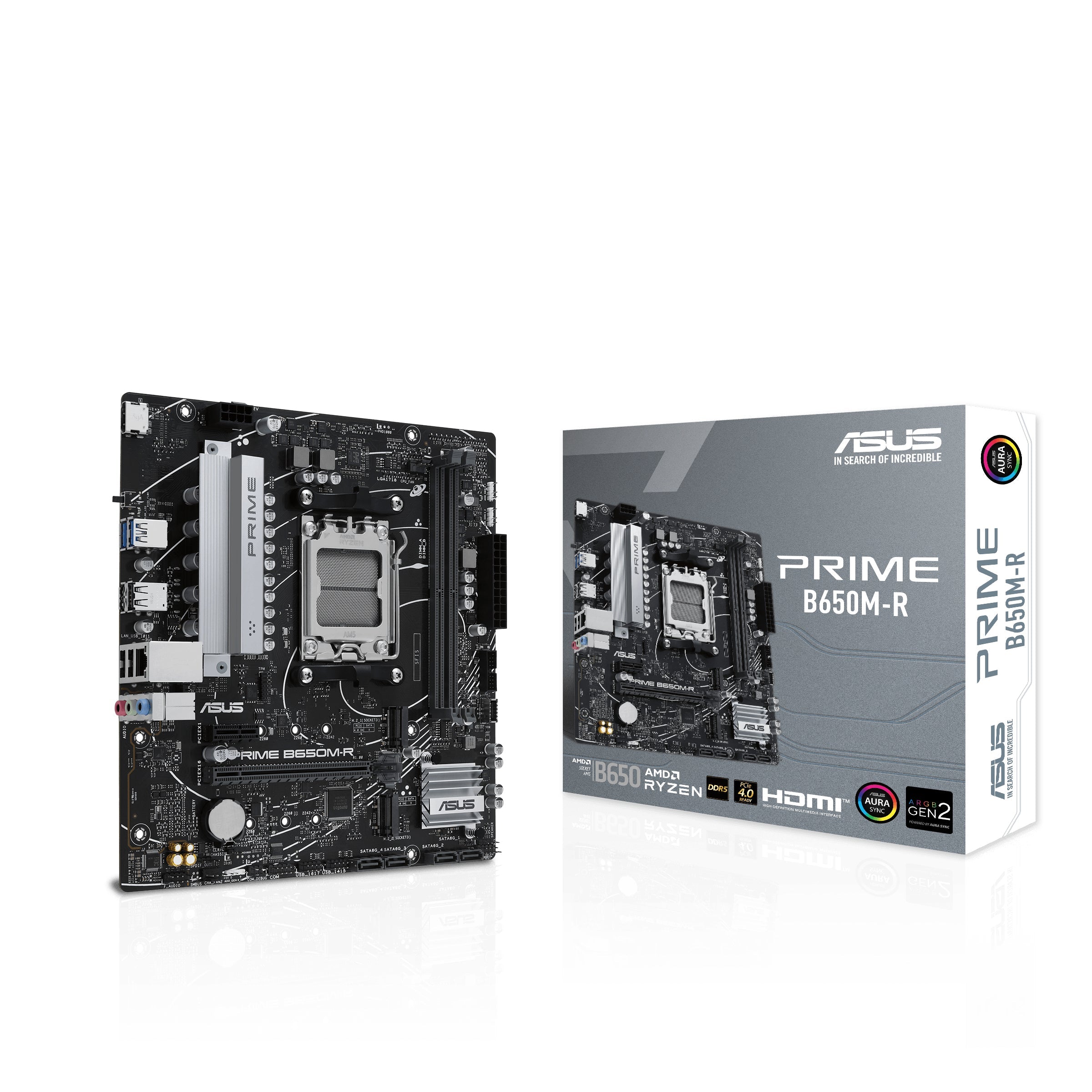 ASUS PRIME B650M-R - Sockel AM5 - Moderkort